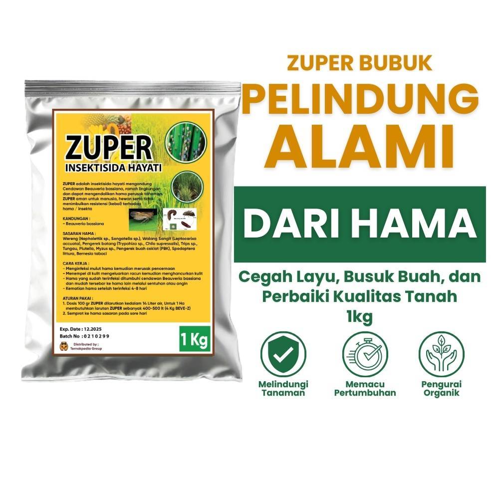 Insektisida Hayati 1KG - Zuper Mirip BeveZ - Insektisida Hayati Zuper 1kg