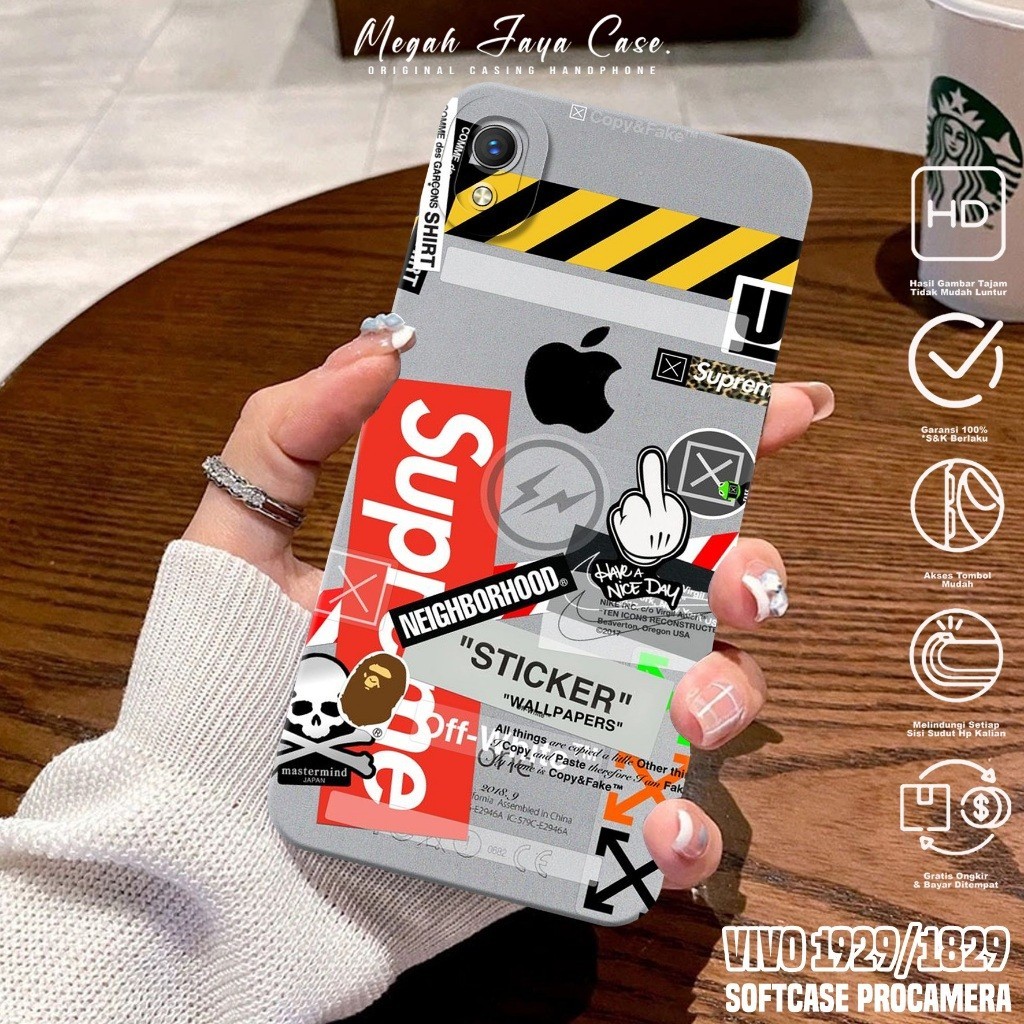 Softcase Hp VIVO 1820 / VIVO 1929 - Case Hp VIVO 1929 / VIVO 1820 Motif BA - Casing Hp VIVO 1929 - S