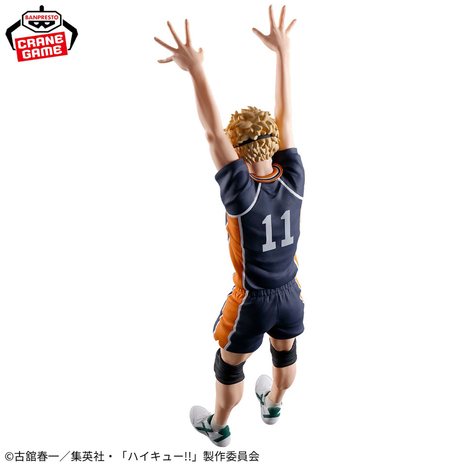 In Stock Original BANPRESTO Haikyuu Posing Figure Kei Tsukishima Yu Nishinoya Figure Anime Model Gen