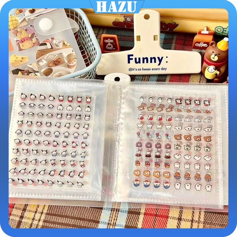 Ready-4800 Stiker / Stiker lucu kartun mini/Sticker Hologram Laser / aesthetic buku jurnal stiker de