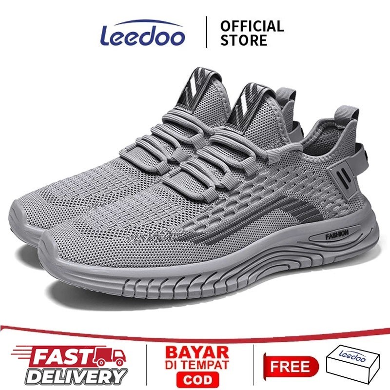 CA - Sepatu Pria Sneakers Casual Running Sepatu Cowo Bahan Kain Shoe Jogging Lari