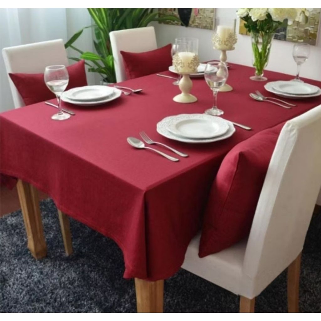 Taplak Meja Serbaguna Taplak Meja Kain Polos Taplak Meja Makan Aestetic