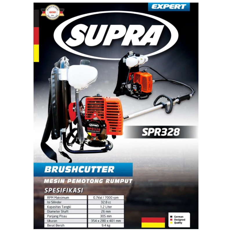 Fullset Lengkap MESIN POTONG RUMPUT SUPRA / FUMITSU / YONKO / MOJIYAMA dll 328