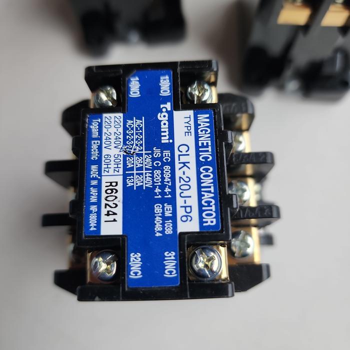 Magnet Kontaktor MAGNETIC CONTACTOR CLK-20J-P6 Togami ori