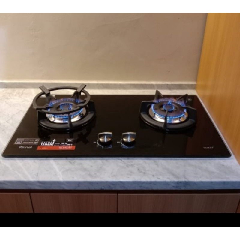 Kompor Tanam Rinnai RB 2 GHC BK Hitam