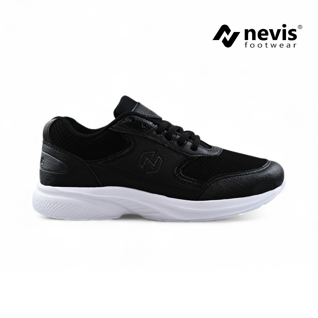 2T  Austin Sepatu Sneakers Sport Casual Pria Wanita Running Shoes Sekolah Kasual Hitam Black