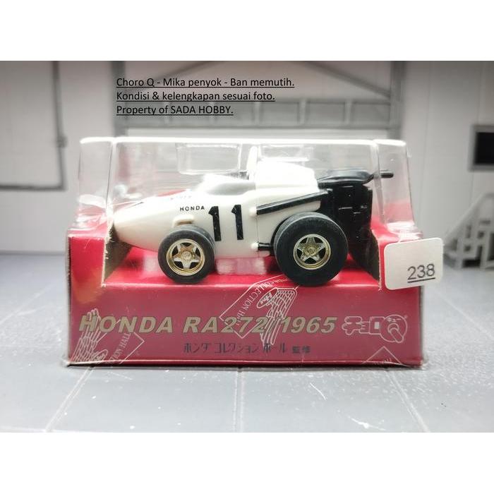 Choro Q F1 Formula One 1965 Honda RA272 F1 #11 Plastic Pullback Car Tooned SBAtoys