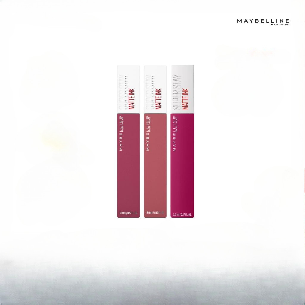 Markas.Kosmetik - Maybelline Superstay Matte Ink Pink Series