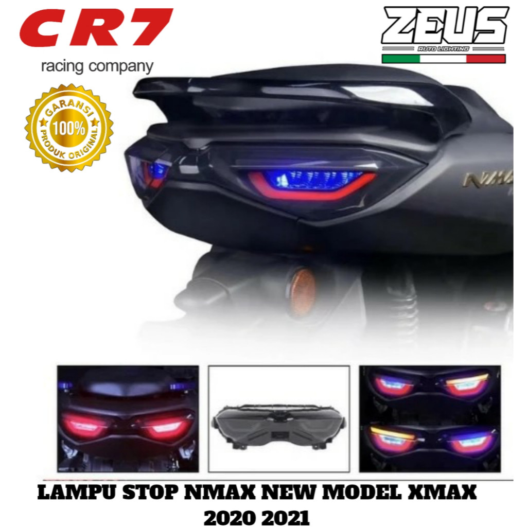 Lampu Stop Nmax CR7 Stoplamp Nmax New Model Xmax 2020 2021 Stoplamp Nmax Belakang CR7