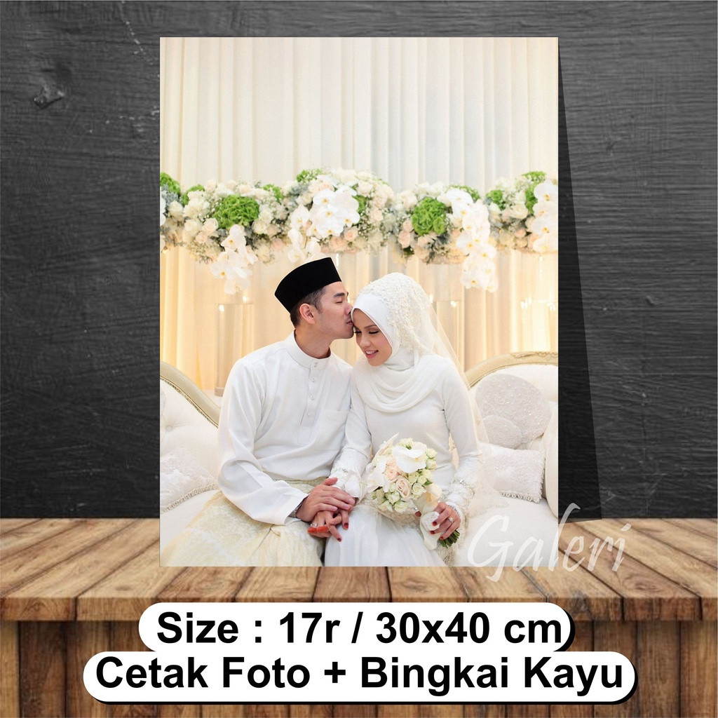 Cetak Foto Dekorasi Foto Pajangan Foto 30x40 - 17r MDF