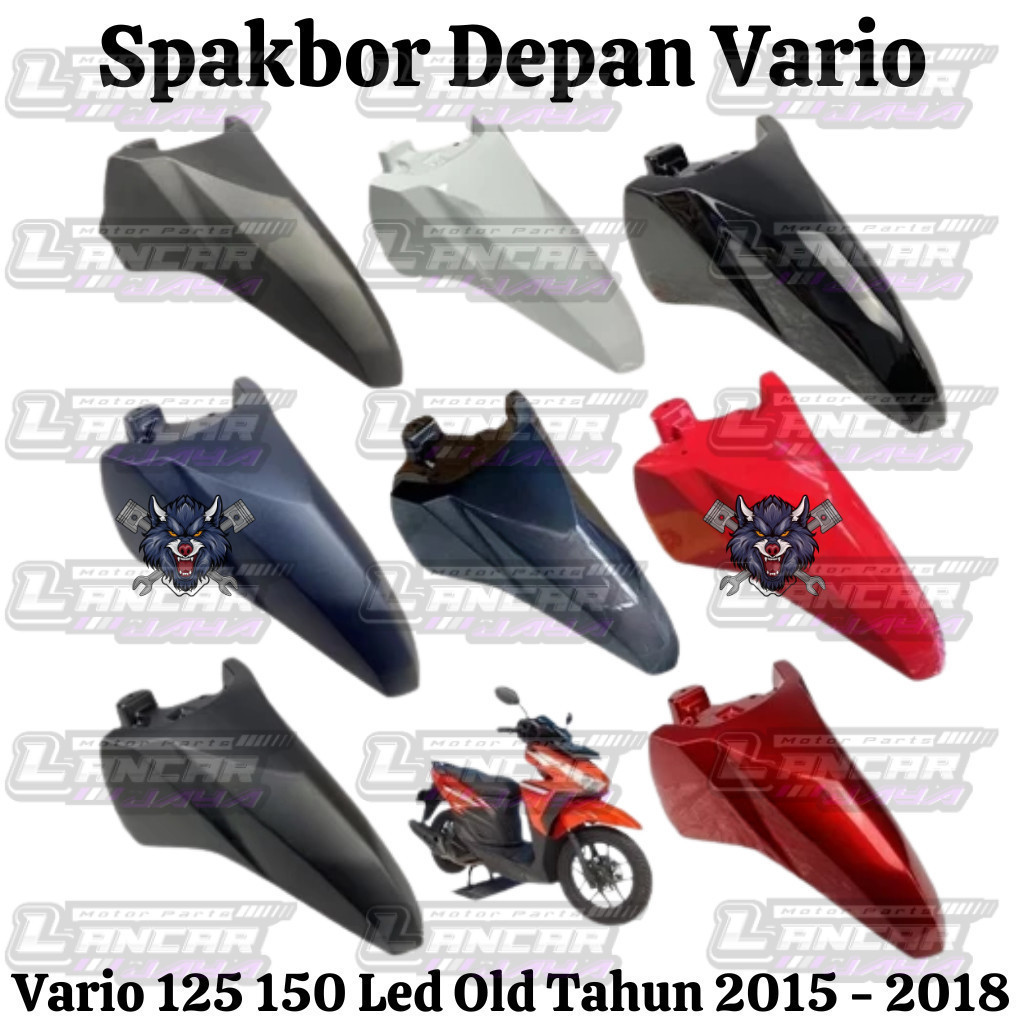 Spakbor depan vario 125/150 led old 2015-2017 / Spakbor depan vario 125 led variasi