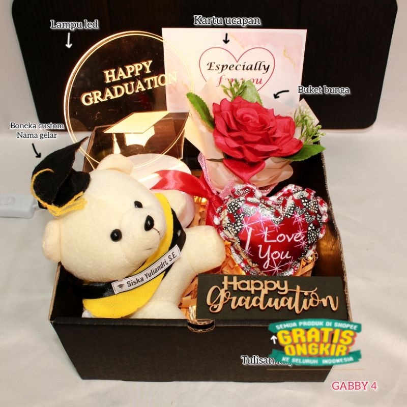 KADO WISUDA / GIFT WISUDA / HAMPERS WISUDA / KADO WISUDA CEWEK / KADO WISUDA COWOK / HADIAH WISUDA /