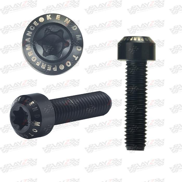 KENDMOTO BAUT TITANIUM TORX M8 - Black, M8x10