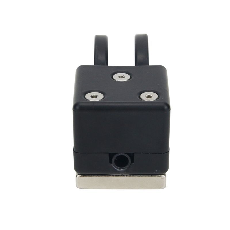 Mini Dual Paddle Key Morse Key CW Key Automatic Base Magnetic Adsorption for Shortwave Rao