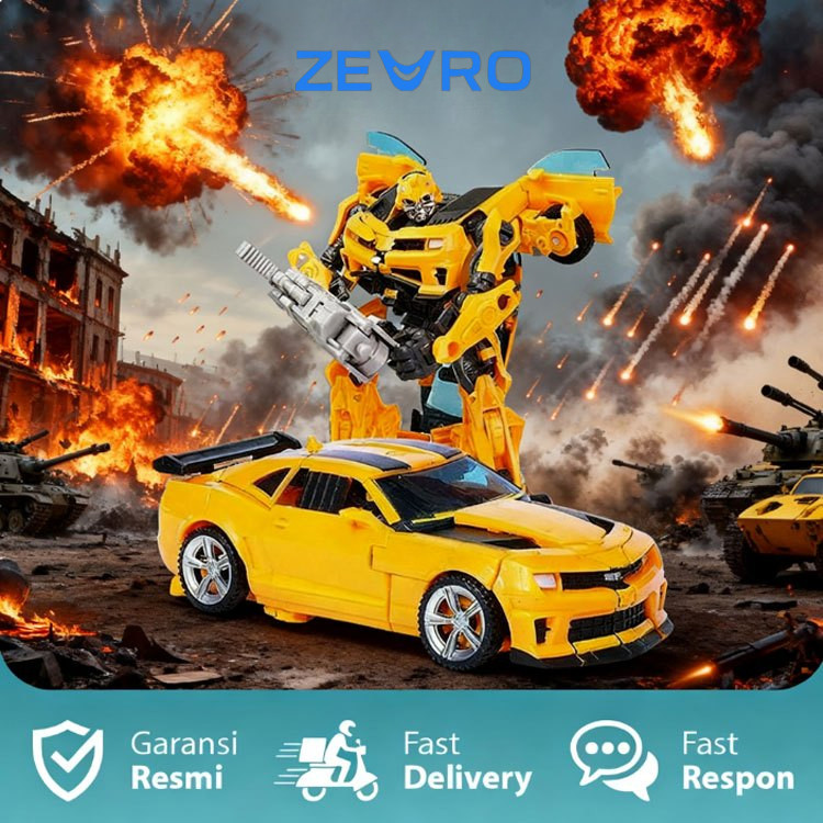 airdusud.id Mainan Anak Robot Transformer Bumblebee 2IN1 Bisa Jadi Mobil RC Mainan Hadiah Lucu Unik