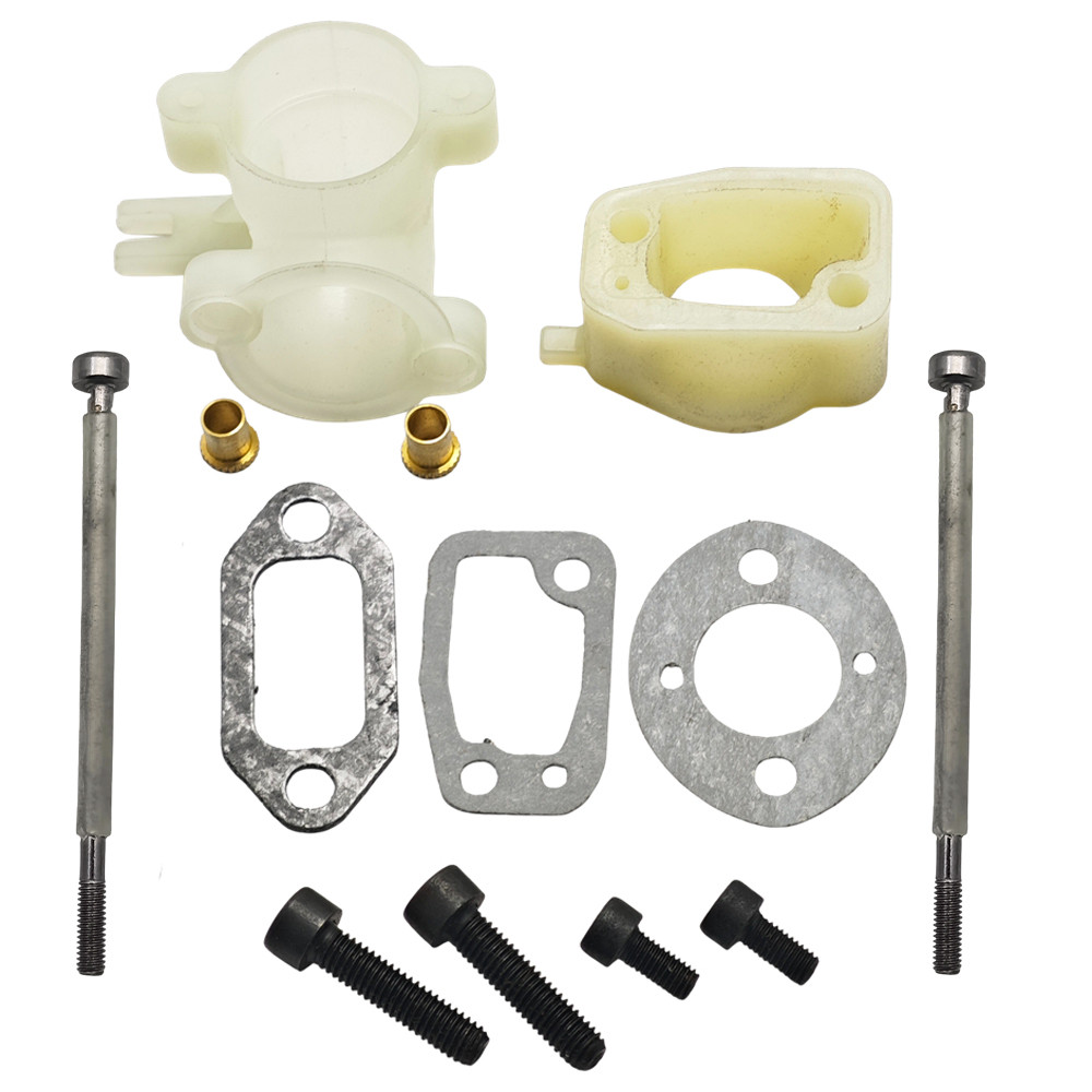 Carburetor Bolt Intake Manifold Gasket Muffler Screws Kit For Husqvarna 61 268 272 Chaaw Parts