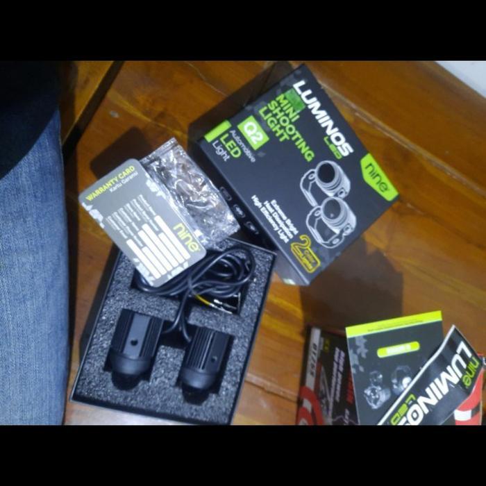 lampu tembak model D2 seri Q2 luminos bisa nyala putih / kuning promo - luminos q2