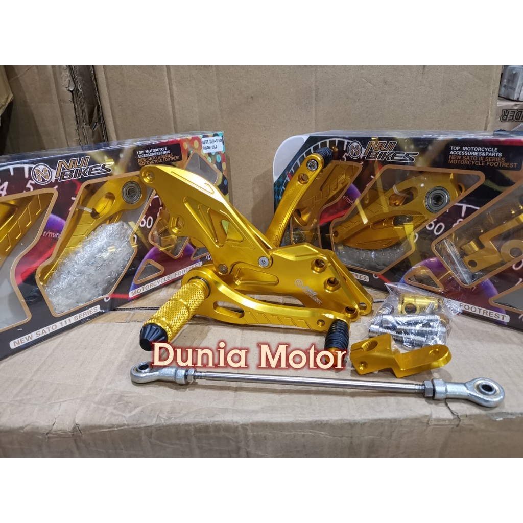 Underbone Nui GSX 150 Satria Fu Injeksi - Footstep Underbone Anderbone Satria fu Injeksi dan GSX