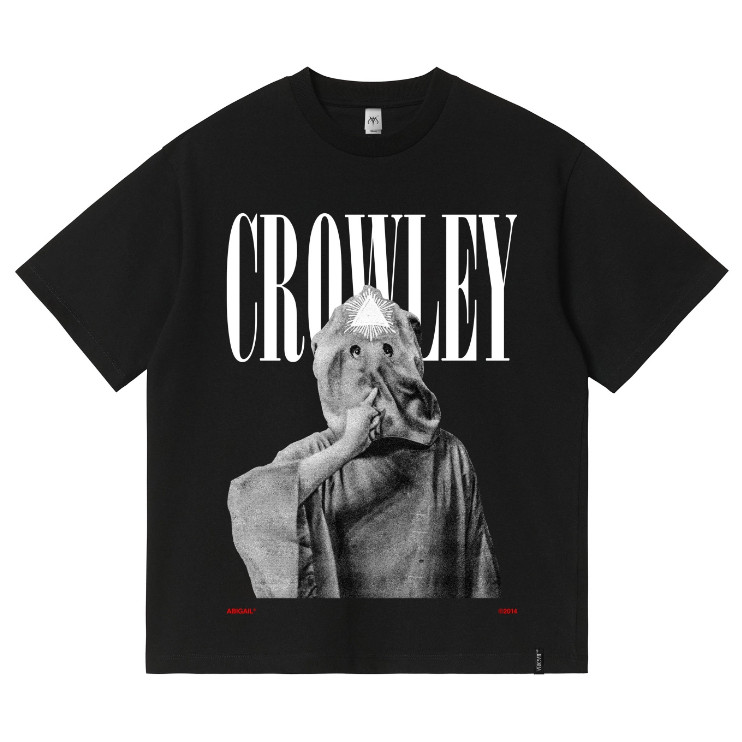 Abigail Clothing - ''CROWLEY'' - Shortsleeve T-Shirt Kaos Unisex