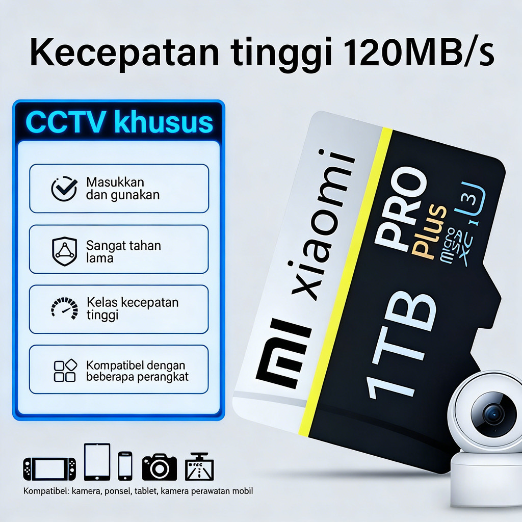 Xiaomi High-Speed micro card 1TB 512GB 256GB 128GB 64GB 32GB memory card cctv sd card