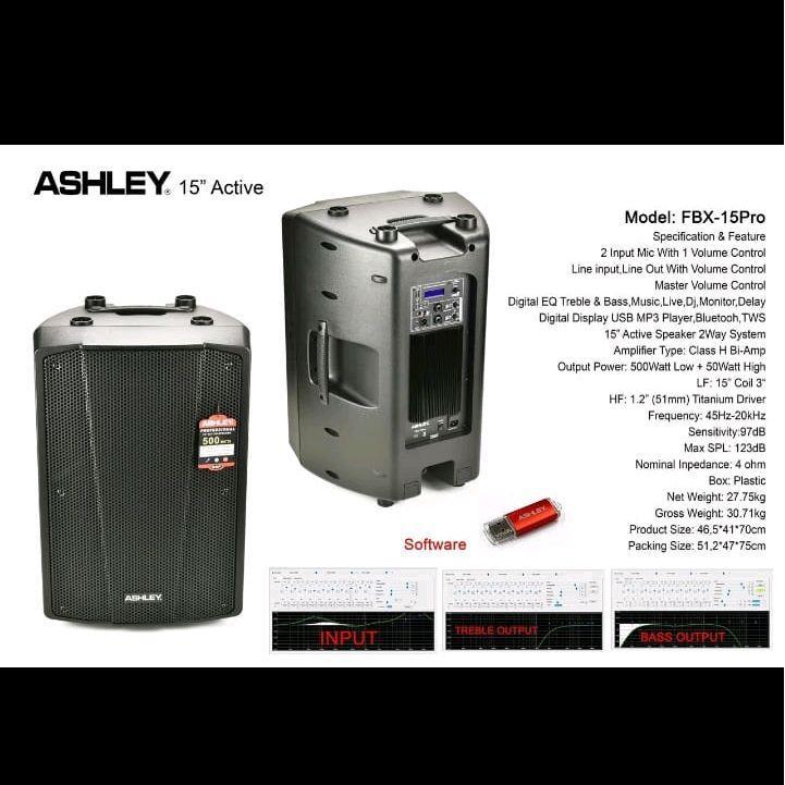Speaker Aktif Ashley 15 Inch FBX 15 Pro