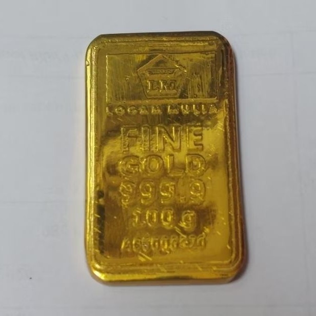 souvenir logam mulia fine gold 100 gram 100g bukan lm atau soekarno