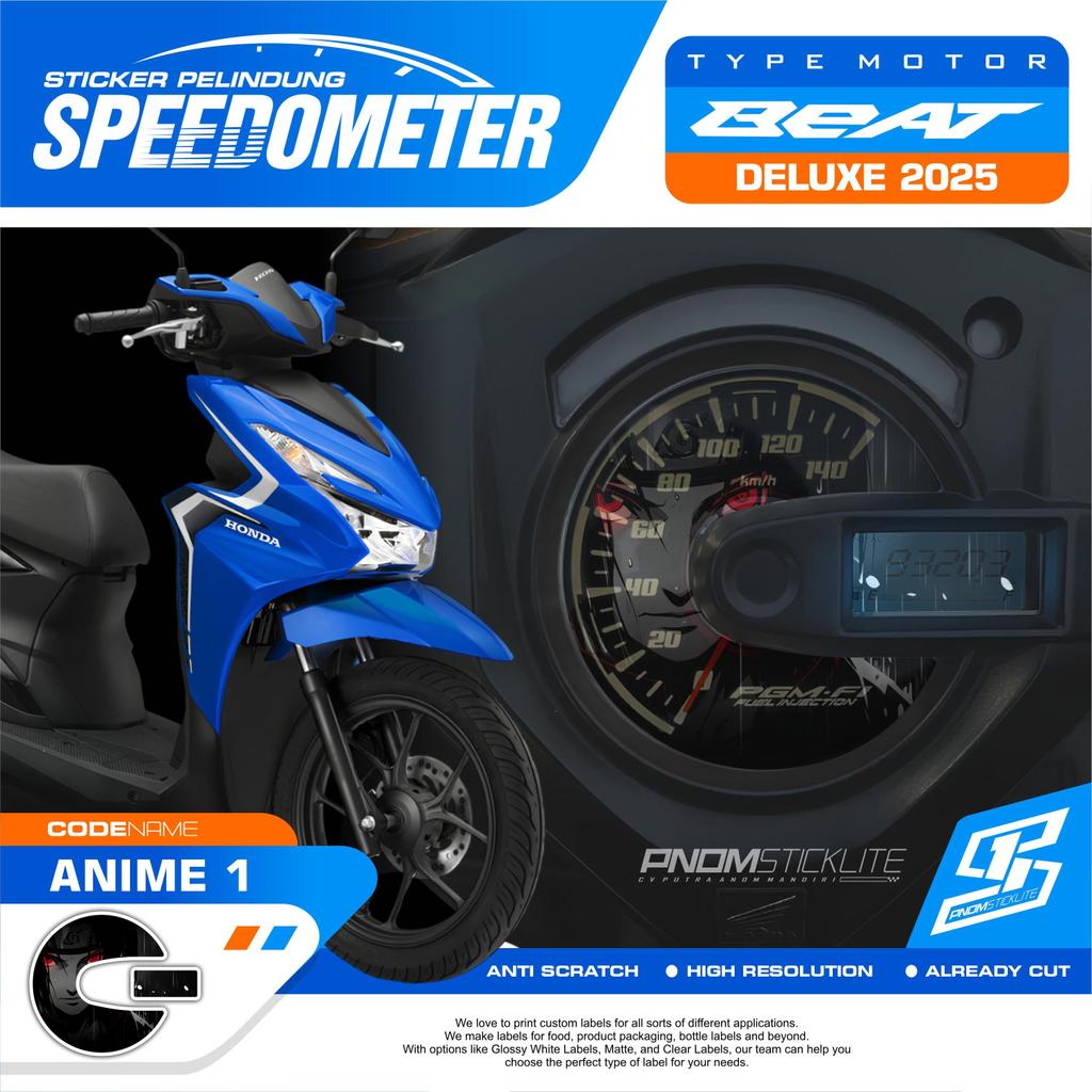 Stiker Pelindung Speedometer Beat Deluxe 2025 Antigores Speedometer Beat New Deluxe 2025 motor