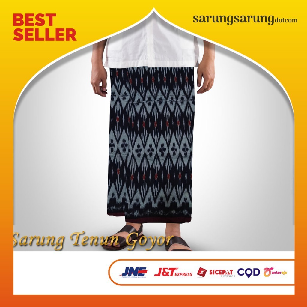 TERBARU Sarung Tenun Goyor Botol  Sarung Tenun Gloyor Cap Botolan ATBM Tegal Original Asli