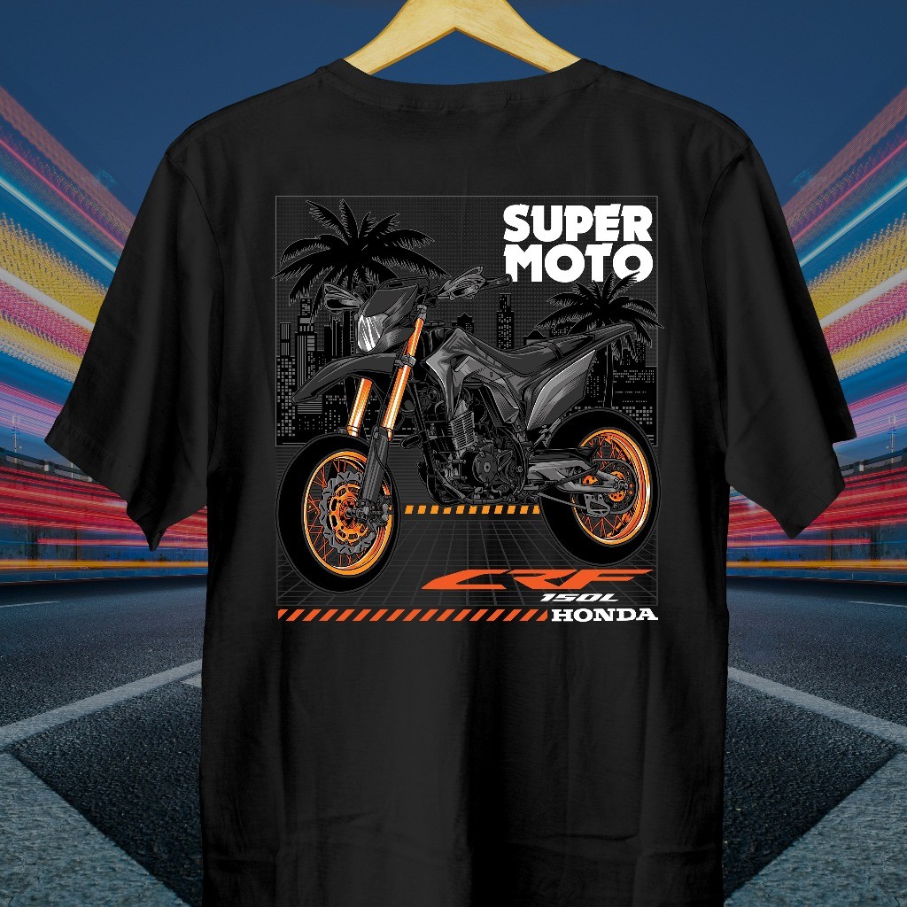 Kaos Motor CRF URBAND // Kaos CRF // Baju CRF // CRF
