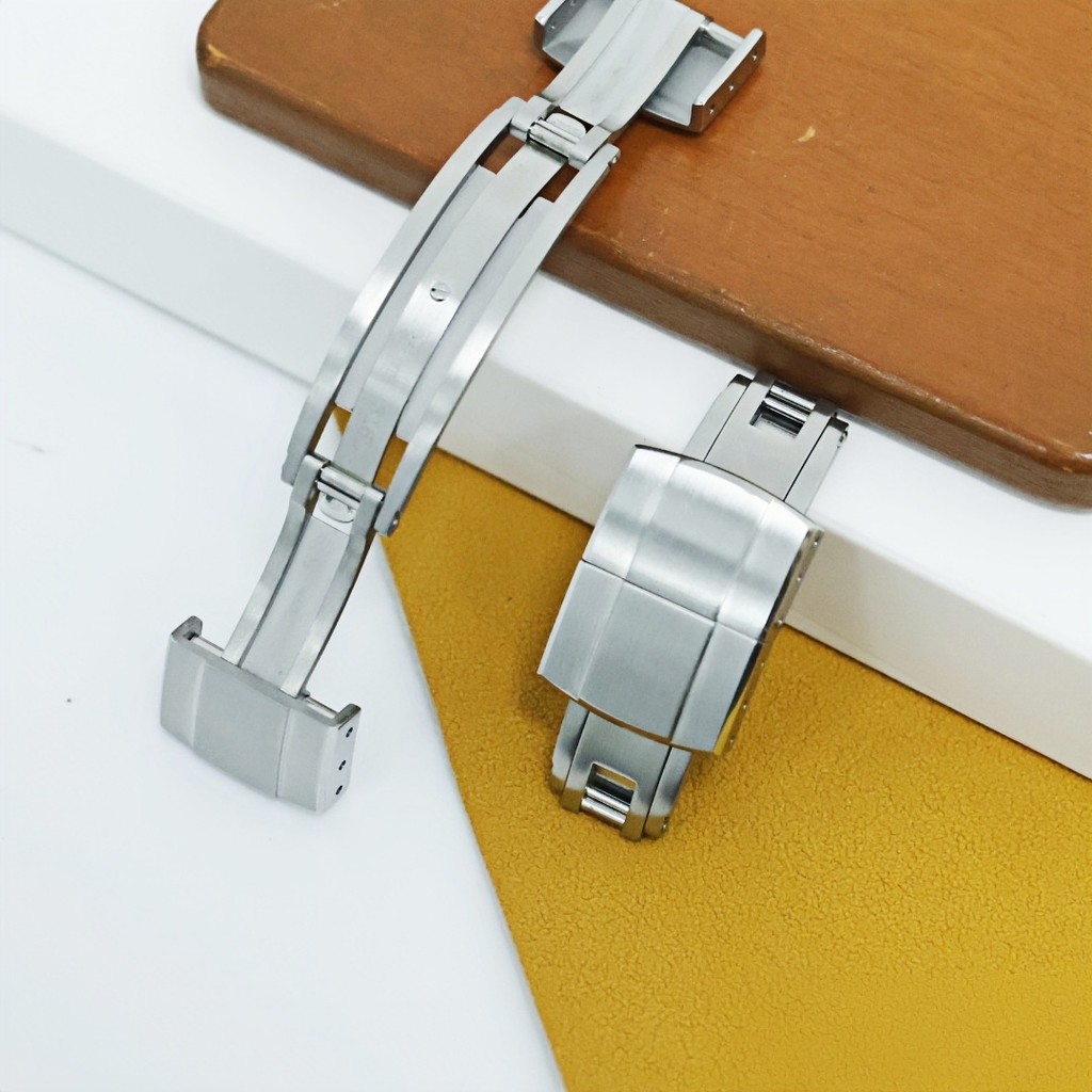 16mm 18mm Spring Deployant Adjustable Watch Buckle Perfect Fit for Rolex Cartier Omega Watch Origina