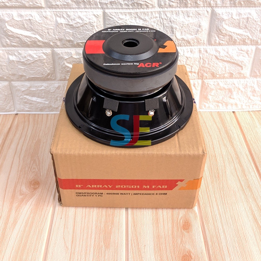 Speaker ACR Fabulous 8 inch 20501 Body Vacum (Rangka Tutup) / Speaker ACR Fabulus Array 8" 2050