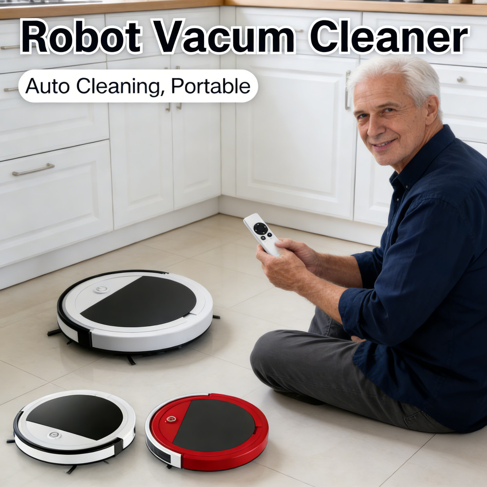 DEBU VACUUM SMART ROBOT SAPU PEMBERSIH PEMBERSIH Sweep LANTAI 3 IN 1 SWEEPING