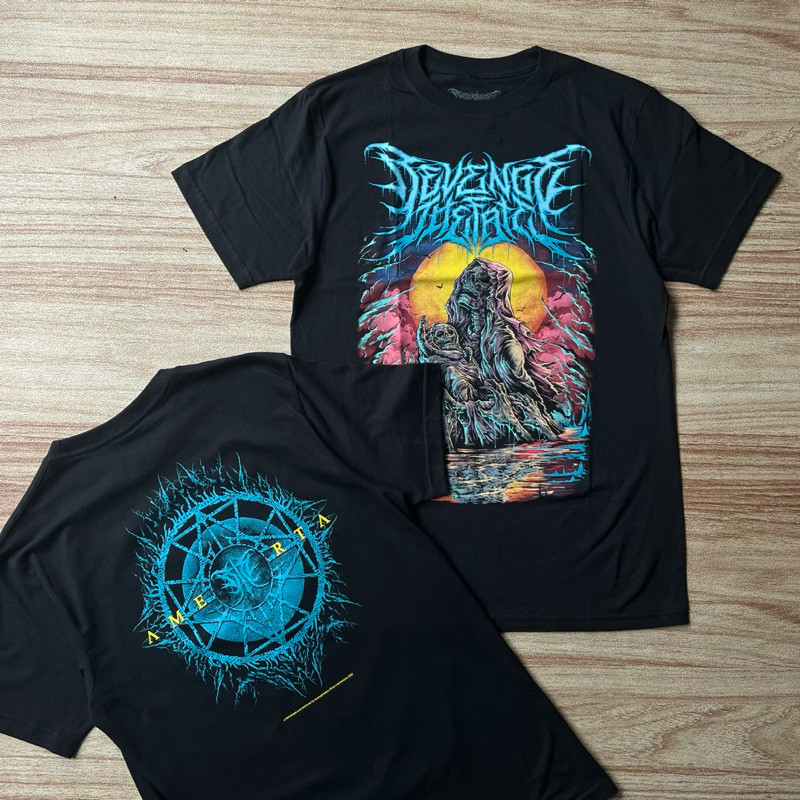 (HOT)  Revenge The Fate - Amerta Kaos Katun Ukuran M-XXL