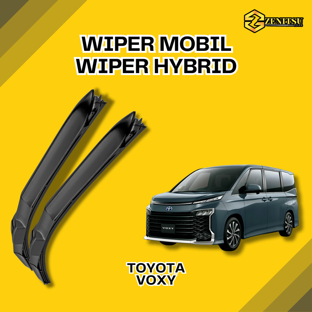Wiper Mobil Toyota Voxy Hybrid Premium Blade Karet