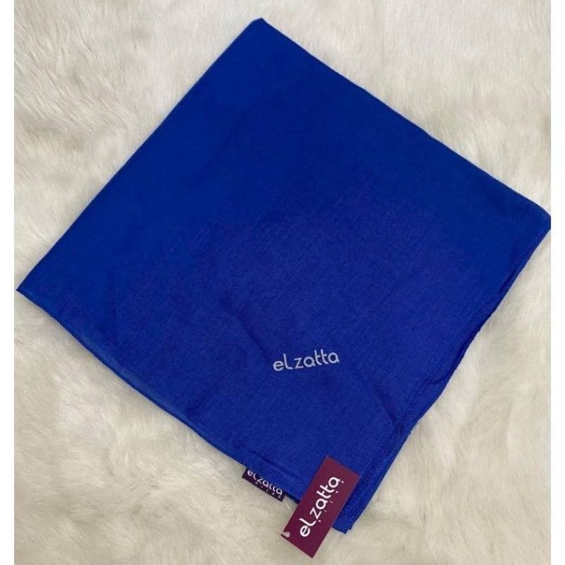 Jilbab Elzatta Biru Elektrik Biru BRI Biru BCA