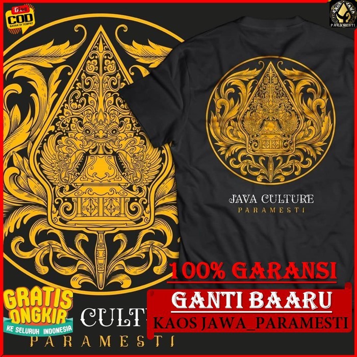 COD KAOS WAYANG JAWA CULTURE KAOS KATA KATA BUDAYA JAWA PARAMESTI BAJU KAOS PRIA DAN WANITA DISTRO K