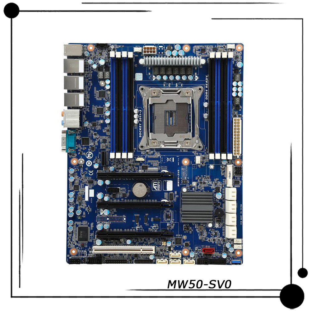 For Gigabyte C612 DDR4 ATX LGA 20113 Server Mainboard PC MW50SV0