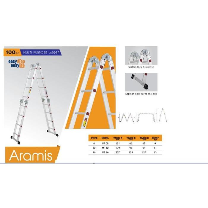 Tangga Aluminium Fortuna Aramis MF-12