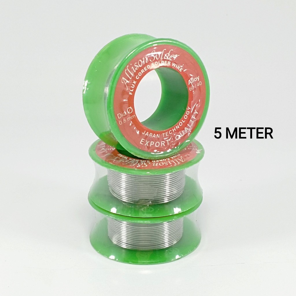 Timah Solder Mini Kecil 5 Meter LUXURY – Tenol / Solder Wire Gulungan