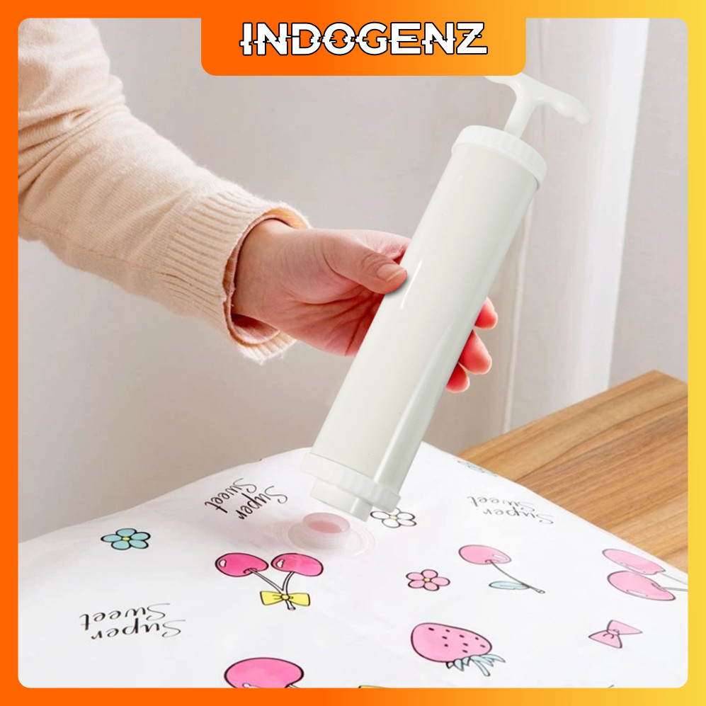 Pompa Vakum Plastik Baju Manual