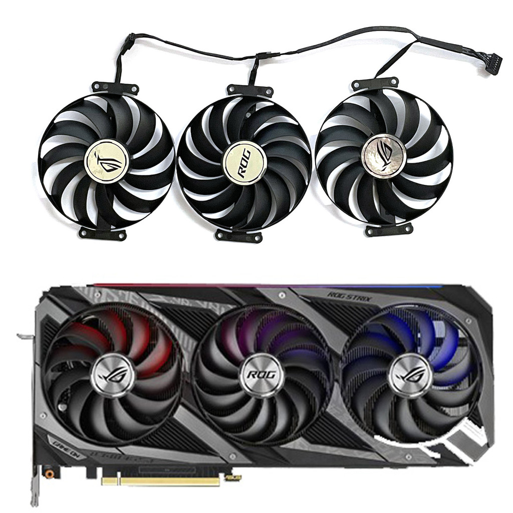 95MM CF1010U12S T129215SU 7Pin RTX3090 Cooler For ASUS Rog Strix Geforce RTX 3060 Ti 3070 3080 3090 