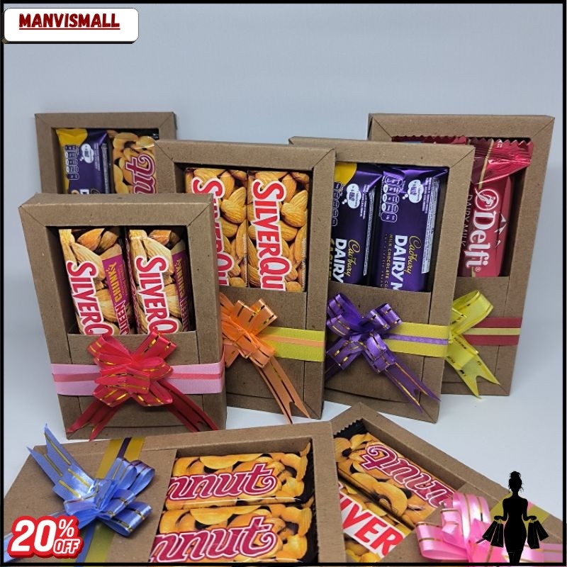 Terbaru Hampers Coklat mini Silverqueen | Kado ulangTahun Coklat | Kado Valentine Coklat Silverqueen