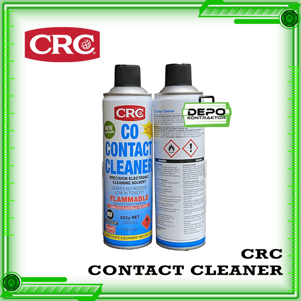 CRC CO CONTACT CLEANER 520ML Original CRC Cleaning Electronic