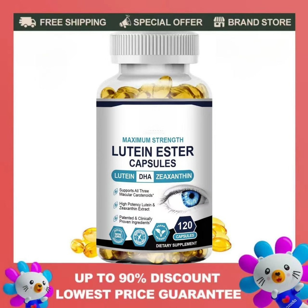 Vitamin Mata Lutein, Zeaxanthin & Ekstrak Bilberry