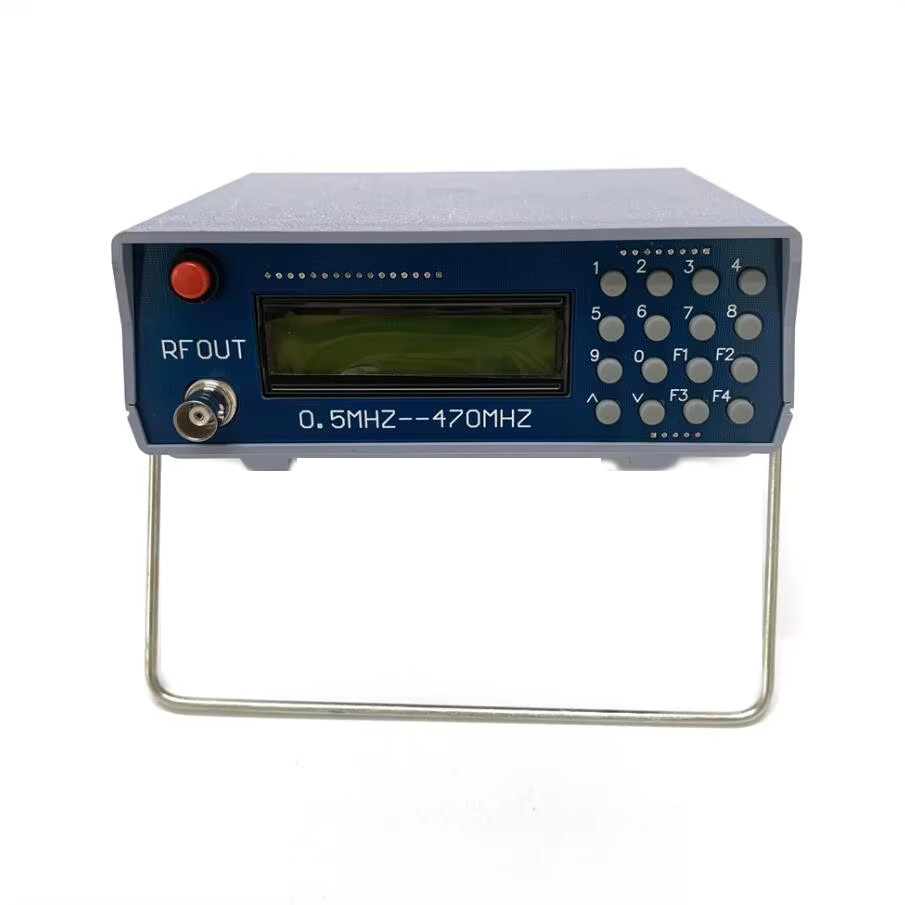 New version High frequency signal source RF signal generator 0.5-470MHz 0.5MHz-470MHz FM interphone 