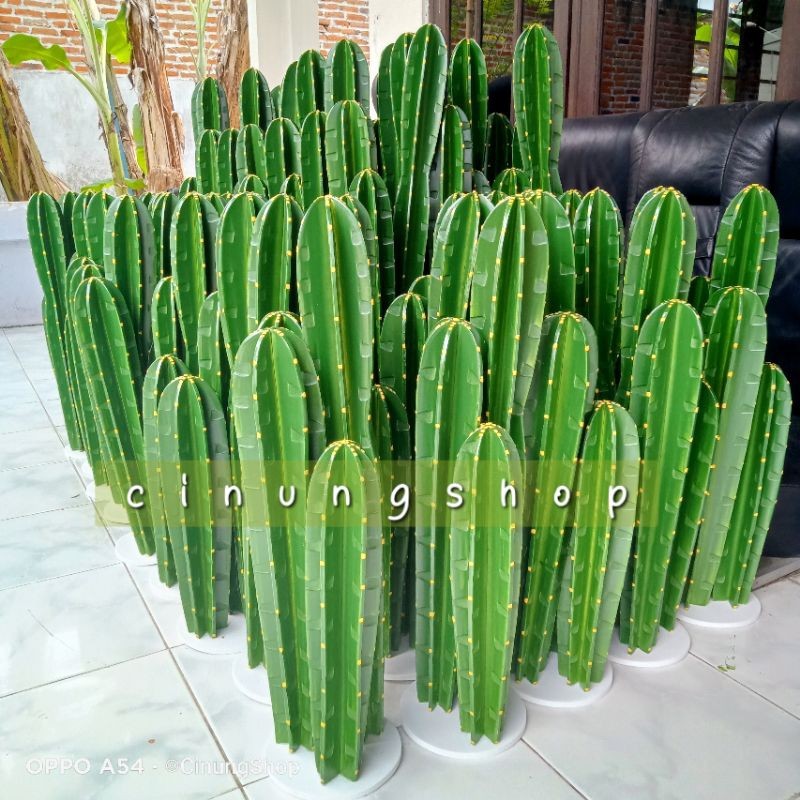 kaktus palsu aesthetic kaktus imitasi bagus COD/kaktus artificial jumbo murah/shabby/dekorasi/grosir