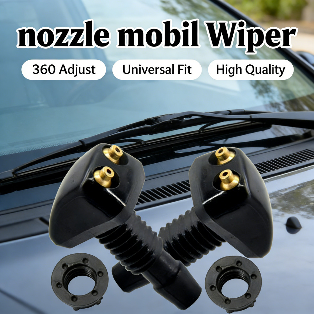 Mobil Nozzle Wiper Nozzle Adjust Nozzle Universal Wiper Mobil Kaca Nozzle 360°