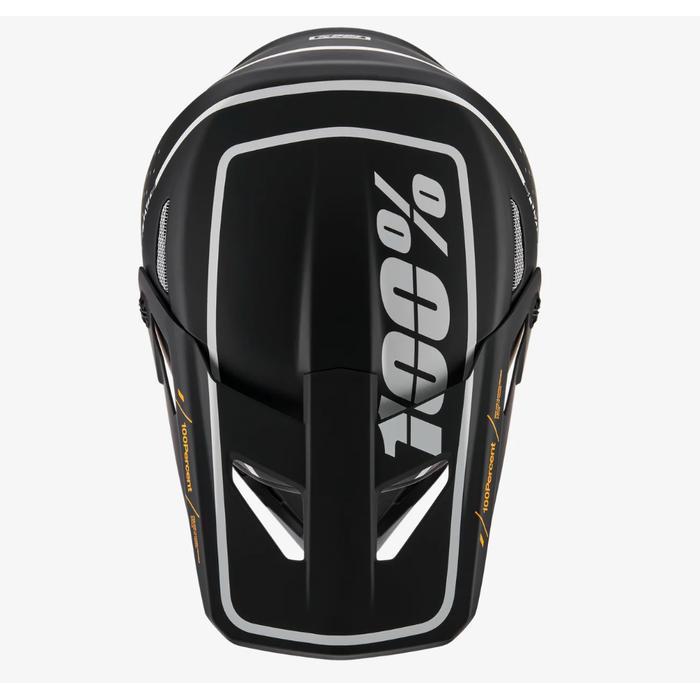 Helmet 100Percent Status Dreamflow Black, Helm MTB DH Trail Enduro BMX - YouthSmall