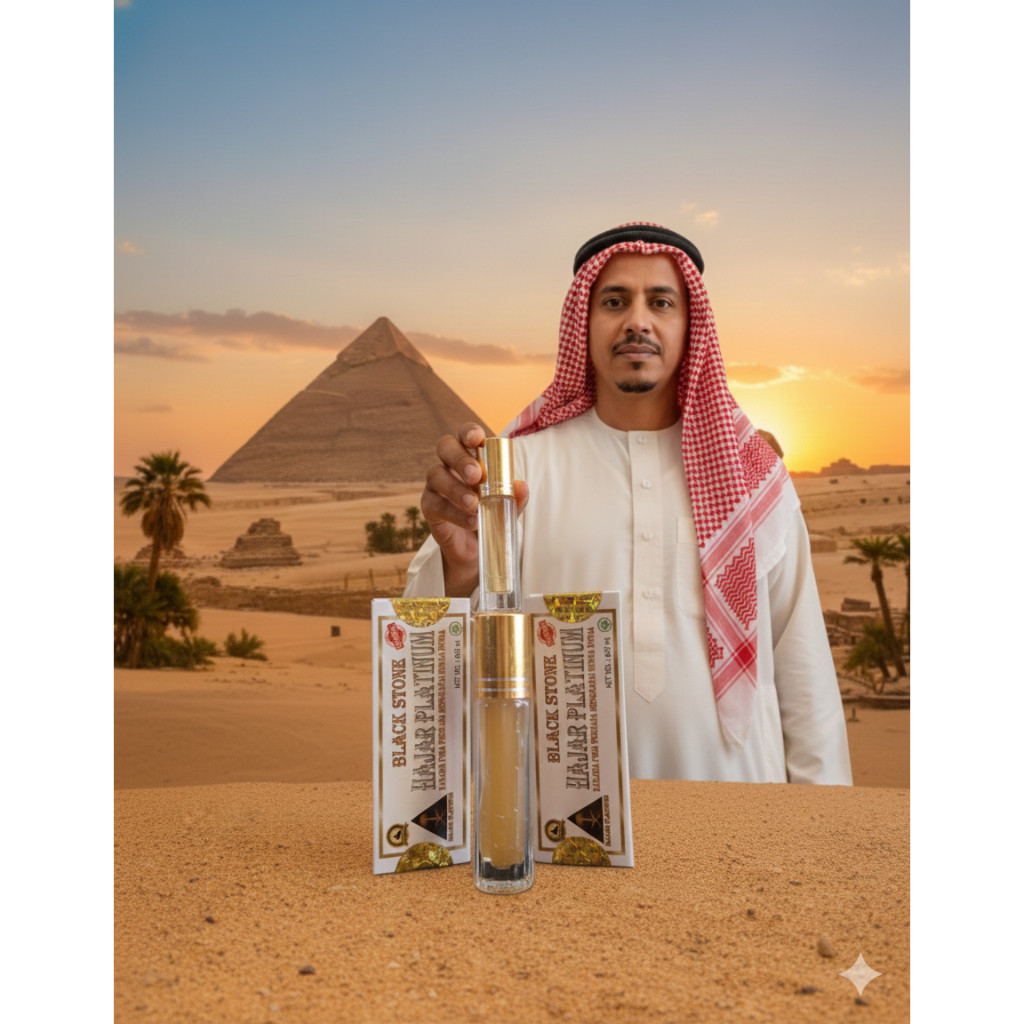 minyak oles sehat Hajar Platinum Asli 7X Tahan Lama Premium / Oles Kuat Pria Tahan Lama  (63)