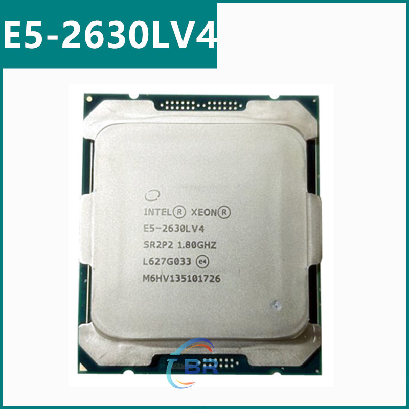 Xeon E5-2630L V4 1.80GHZ 10 Cores 25M E5 2630L V4 LGA2011-3 55W CPU E5-2630LV4